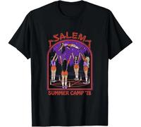 Salem Witch Summer Camp '78 Retro Dark Humor T-Shirt Black XL