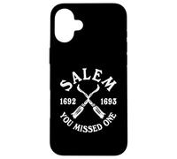 Salem You Missed One Witch Trials Halloween Mujeres Adolescentes Niñas Carcasa para iPhone 16 Plus