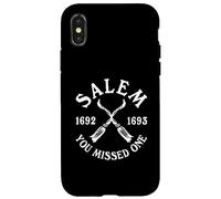 Salem You Missed One Witch Trials Halloween Mujeres Adolescentes Niñas Carcasa para iPhone X/XS