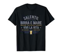 Salento Birra E Mare Vivi La Vita Playa Camiseta
