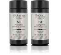 SALERM - Cera en Polvo para el Pelo Hombre - Homme Styling Dust - 10 g - Polvos de Peinado - Acabado Mate - Aporta Volumen Instantáneo al Cabello sin Apelmazar - Texturizador Pelo (Paquete de 2)