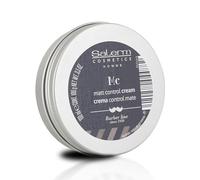 SALERM - Cera para el Pelo Hombre - Homme Barber Line - 100 ml - Crema de Peinado Mate - para Cabello Fino o Medio - Fijación Elástica - Aporta Suavidad y Volumen