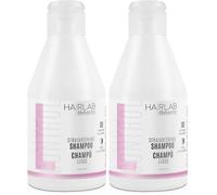 SALERM - Champú Keratina - Lisos Hair Lab - 300 ml - Controla el Frizz del Pelo - Cabello Suave y Liso - con Protector de Calor - Facilita el Peinado - Champú sin Sulfatos ni Parabenos (Paquete de 2)