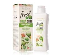 SALERM - Champú sin Sulfatos ni Parabenos - Green Shot Biokera Fresh - 300 ml - Limpia e Hidrata en Profundidad - Protege el Cabello y Cuero Cabelludo Frente a Agentes Externos