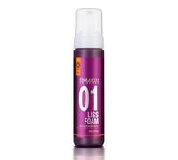 SALERM - Espuma Pelo Liso - Pro Line Liss Foam 01 - 200 ml - Facilita y Mejora el Resultado del Alisado - Antiencrespameinto - Fijación Suave - Protector Térmico - Trata y Repara el Cabello