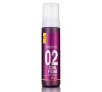 SALERM - Espuma Pelo Rizado - Pro Line Curl Foam 02-200 ml - Crea Rizos Definidos, Naturales y Flexibles - con 3 Tipos de Queratinas - Repara e Hidrata el Cabello - con Filtro Solar UV