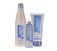 Salerm Keratin Shot Pack Post Keratin Therapy 3 Products Shampoo+Mask+Serum