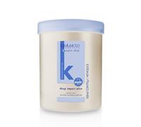 SALERM - Mascarilla Hidratante para el Cabello - Deep Impact Plus - 1000 ml - Hidratación Profunda Cabello - para Uso tras el Tratamiento Keratin Shot + Keramix - Cabello Suave y Liso