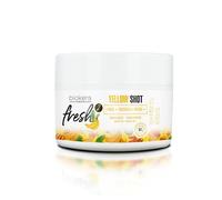 SALERM - Mascarilla Reparadora Cabello muy Dañado - Biokera Fresh Yellow Shot Mascarilla - 250 ml - Hidratra, Repara y Protege el Cabello - Antiencrespamiento - Sin Sulfatos ni Parabenos