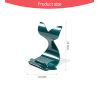 Salero Diablo, soporte ajustable con forma de ballena de un famoso diseñador europeo para teléfonos y tabletas, ligero y portátil.
