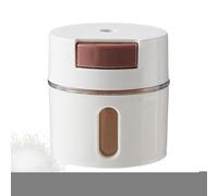 Salero dosificador - Tarros cuantitativos - Salero y pimentero magnético montado en la pared, coctelera de cocina cada prensa, contenedor de medición de 0,5 g