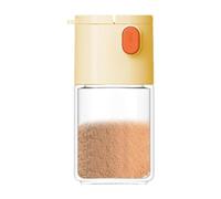 Salero y pimentero de cristal, salero y pimentero, botella de cristal, dosificador, dispensador ajustable para comino en polvo, pimentón