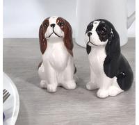 Salero y pimentero (King Charles Spaniels)