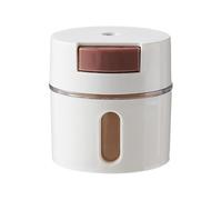 Salero y pimentero - Salero cuantitativo a prueba de humedad para cocina, coctelera magnética de cocina, condimento de 0.5 g, dispensador para cocinar y hornear