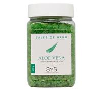 Sales Baño Aloe Vera 400 g - 100% Natural | Relajantes y Exfoliantes para Spa en Casa - SYS Cosmética Natural