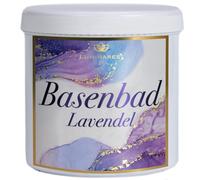 Sales de baño básicas de lavanda para desintoxicación y desacidificación, baño completo, baño de pies, exfoliante, idea de regalo, 750 g de sal base con sutil aroma a lavanda de aceites esenciales
