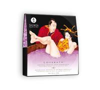 Sales de Baño relajantes y sensuales Love Bath Sensual Lotus, 650 g - Experiencia de Baño Japonés, Gel Hidratante y Aromático para Relajación y Erotismo - Shunga