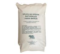 Sales de Epsom para baño. Sal de Epsom en formato de bolsa de 10 Kgs. Baño y cuidado personal. Fuente concentrada de Magnesio Natural. Sal de Baño 100% Pura. Ideal para relajación muscular.