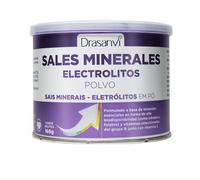 Drasanvi Sales minerales en polvo electrolitos con magnesio, potasio y vitaminas B sabor neutro 160 g