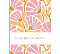 Sales Record Book: Daily Sales Record Log Book | Cash and Card Sales Tracker | 120 Pages | 8 x 11.5 Inch Track Sales for Retail, Market Stalls, Salons & Small Business