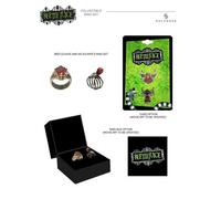 Salesone beetlejuice & ex-wife - juego de anillos ajustables