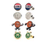 Salesone pendientes marvel loki y tva - set 4 pendientes loki - marvel
