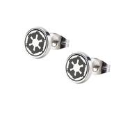 SalesOne Pendientes Star Wars Imperio Galáctico - Pedientes acero inoxidable - Pendientes mujer / Pendientes hombre - Star Wars regalos - Star Wars Accesorios, Star Wars merchandising oficial