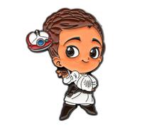 Salesone pin star wars obi wan kenobi princesa leia y lola chibi - pin