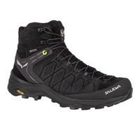 Salewa - Zapatillas de senderismo Hombre - Ms Alp Trainer 2 Mid Gtx Black/Black - Talla 8,5 UK - Negro Negro 8.5 UK