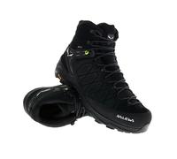 Salewa - Zapatillas de senderismo Hombre - Ms Alp Trainer 2 Mid Gtx Black/Black - Talla 8,5 UK - Negro Negro 8.5 UK