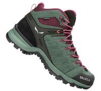 Salewa Alp Trainer 2 Mid GTX Damen Botas De Senderismo De Leder Verde