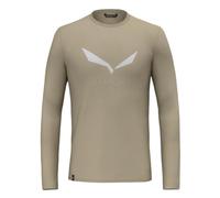 Salewa Solidlogo Dry Caballeros Camiseta funcional L Beige