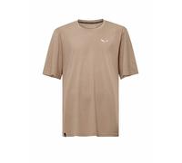 SALEWA Camiseta funcional de hombre Eagle Sunset Loose beige | XL