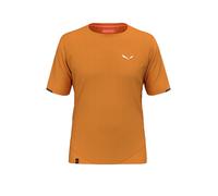 SALEWA Camiseta funcional de hombre Pedroc Dry Mesh naranja | L