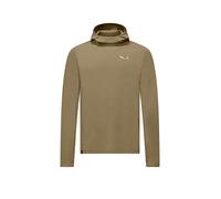 SALEWA Camiseta funcional de hombre Puez Sun Hoodie camel | XL