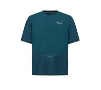 SALEWA Camiseta funcional para hombre Pedroc Dry Hybrid azul oscuro | L