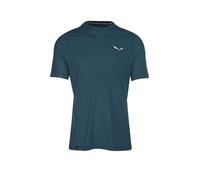 SALEWA Camiseta funcional para hombre Puez Dry azul oscuro | XXL