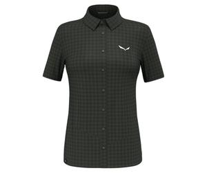 SALEWA Camiseta Puez Dry Manga Corta para Mujer, Verde, M