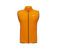 SALEWA Chaleco outdoor para hombre Pedroc Durastretch Light con capucha naranja | L