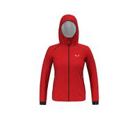 SALEWA Chaqueta de senderismo para mujer Pedroc 2.5L Powertex Light rojo | 34