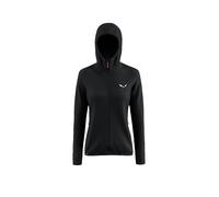 SALEWA Chaqueta polar de mujer Puez Waffle con capucha negro | 36