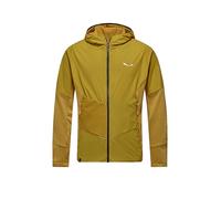 SALEWA Chaqueta polar para hombre Pedroc PL Wind Hoodie mostaza | M