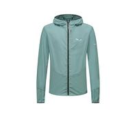 SALEWA Cortavientos con capucha Pedroc Light para hombre menta | L