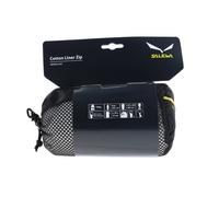 Salewa Cotton Liner with Zip Sacos de dormir para cabaña / Inlets Izquierda Talla única Blanco