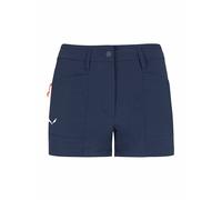 SALEWA Damen Short Puez Cargo Durastretch azul oscuro | 38