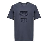 Salewa Eagle 3cime Camiseta M S/S, Java Blue, XX-Large Hombres