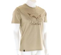Salewa Eagle Geometric Caballeros T-Shirt S Beige