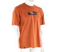 Salewa Eagle Hybrid Loose Caballeros T-Shirt L Marrón
