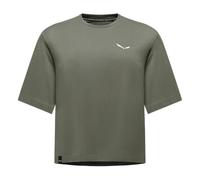 SALEWA Eagle Loose T-Shirt W, L, Faded Green