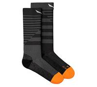 SALEWA Fanes Hyb Str. Am M Crew Sock Calcetines, Hombre, Medium Grey Melange/6080, 39-41